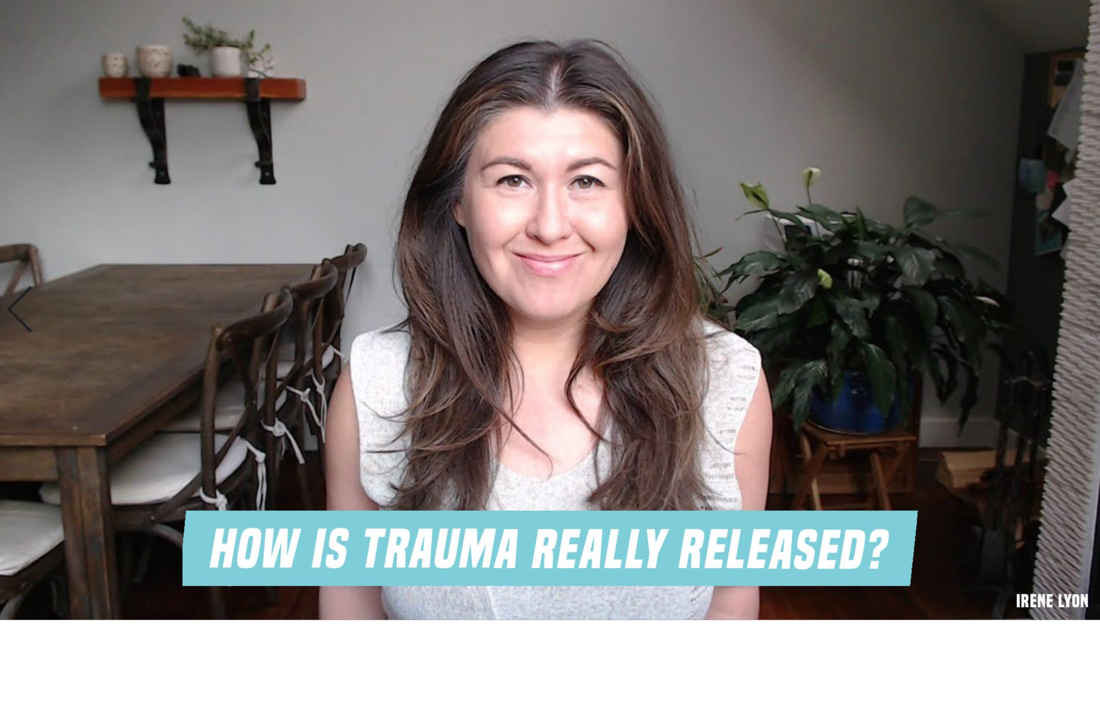 trauma release